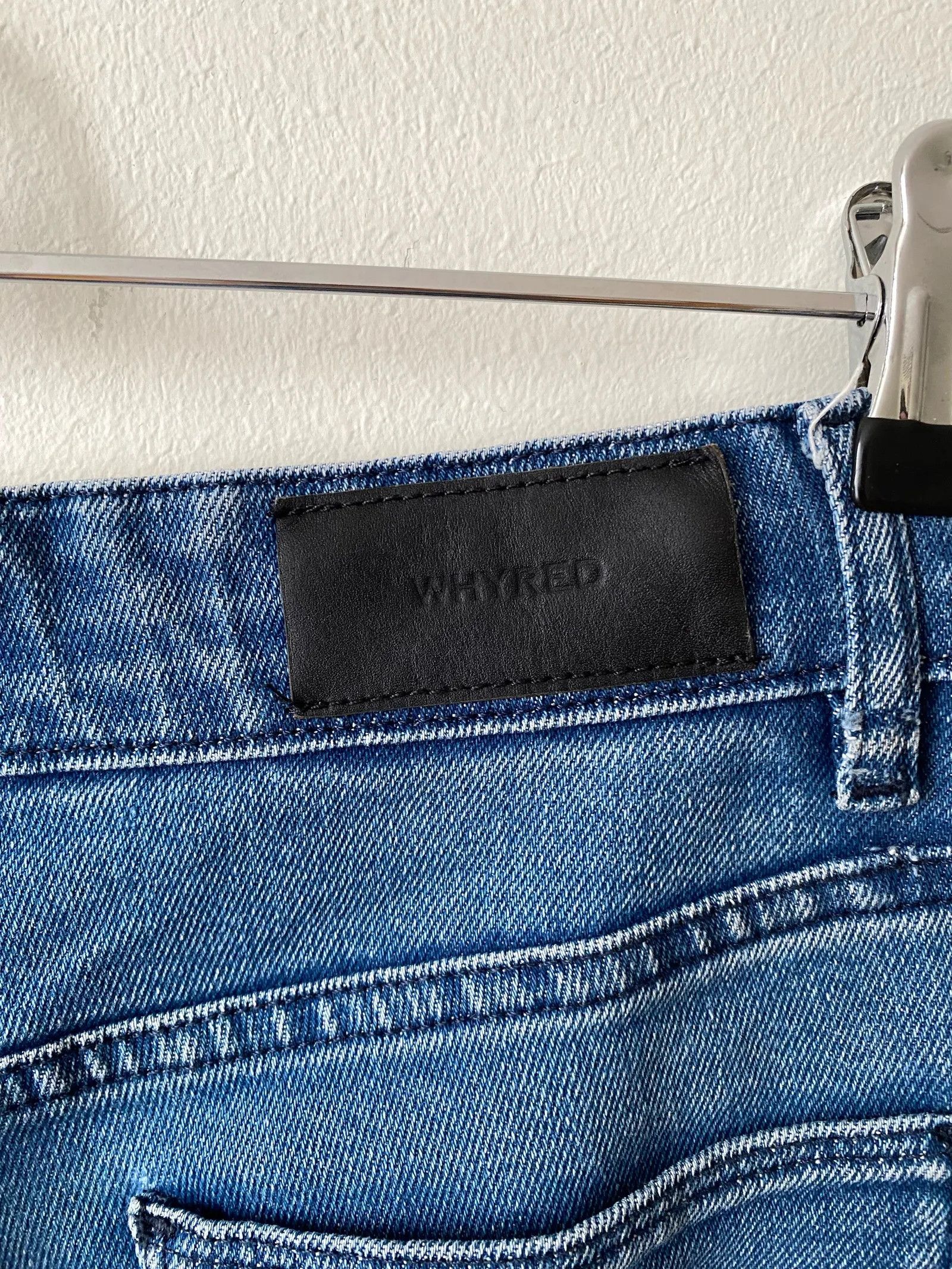 Whyred Whyred Marja Mid Blue Jeans Size 27" / US 4 / IT 40 - 2 Thumbnail