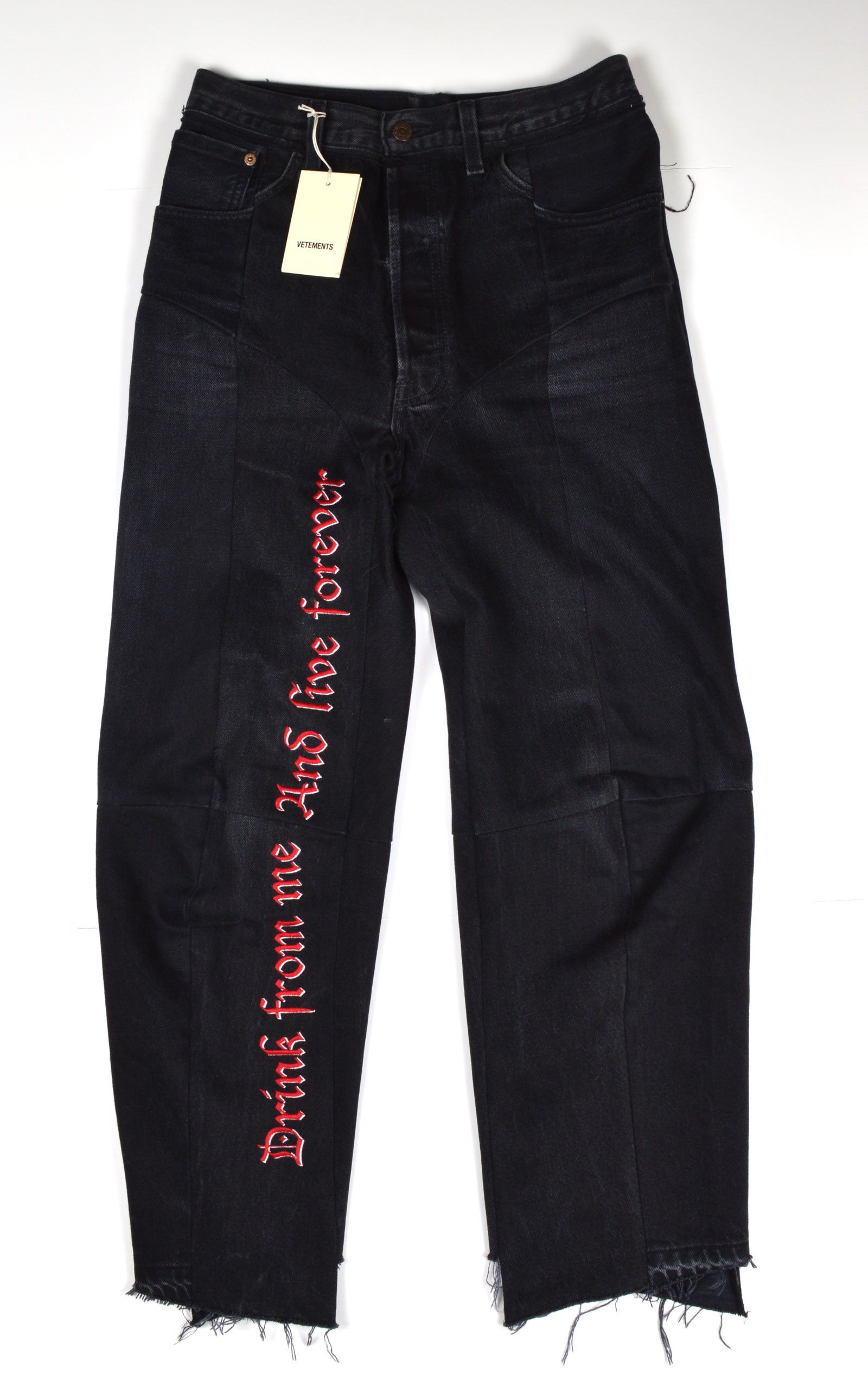 Vetements Total Fucking Darkness TFD Jeans | Grailed