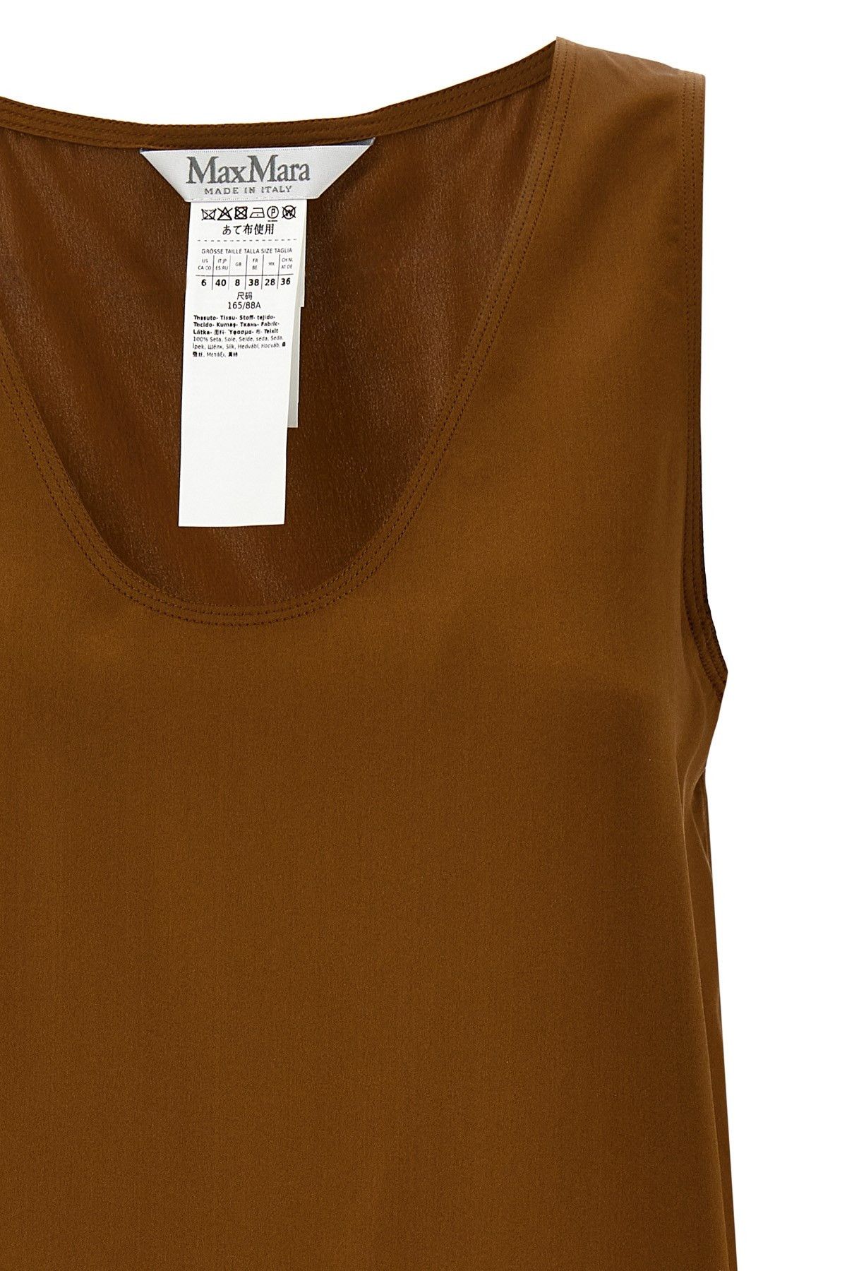 Max Mara 'Filly' top Size M / US 6-8 / IT 42-44 - 3 Thumbnail