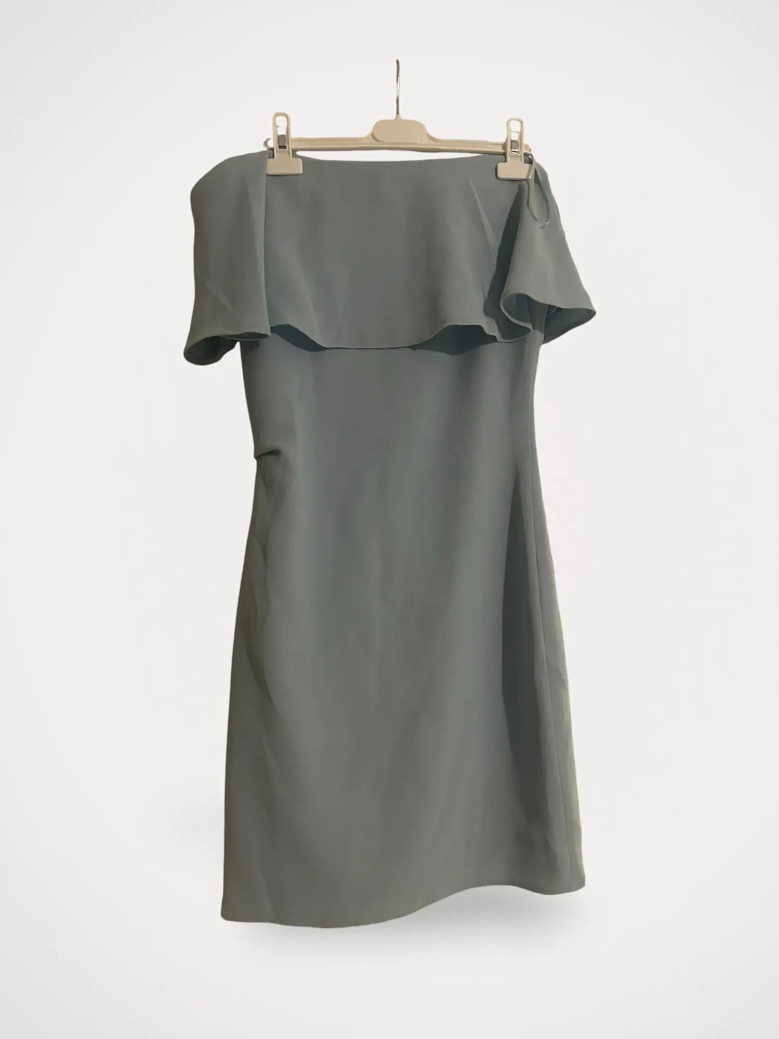 Reiss Reiss Reiss Balm light pastel blue Bardot off shoulder Dress Size M / US 6-8 / IT 42-44 - 2 Thumbnail