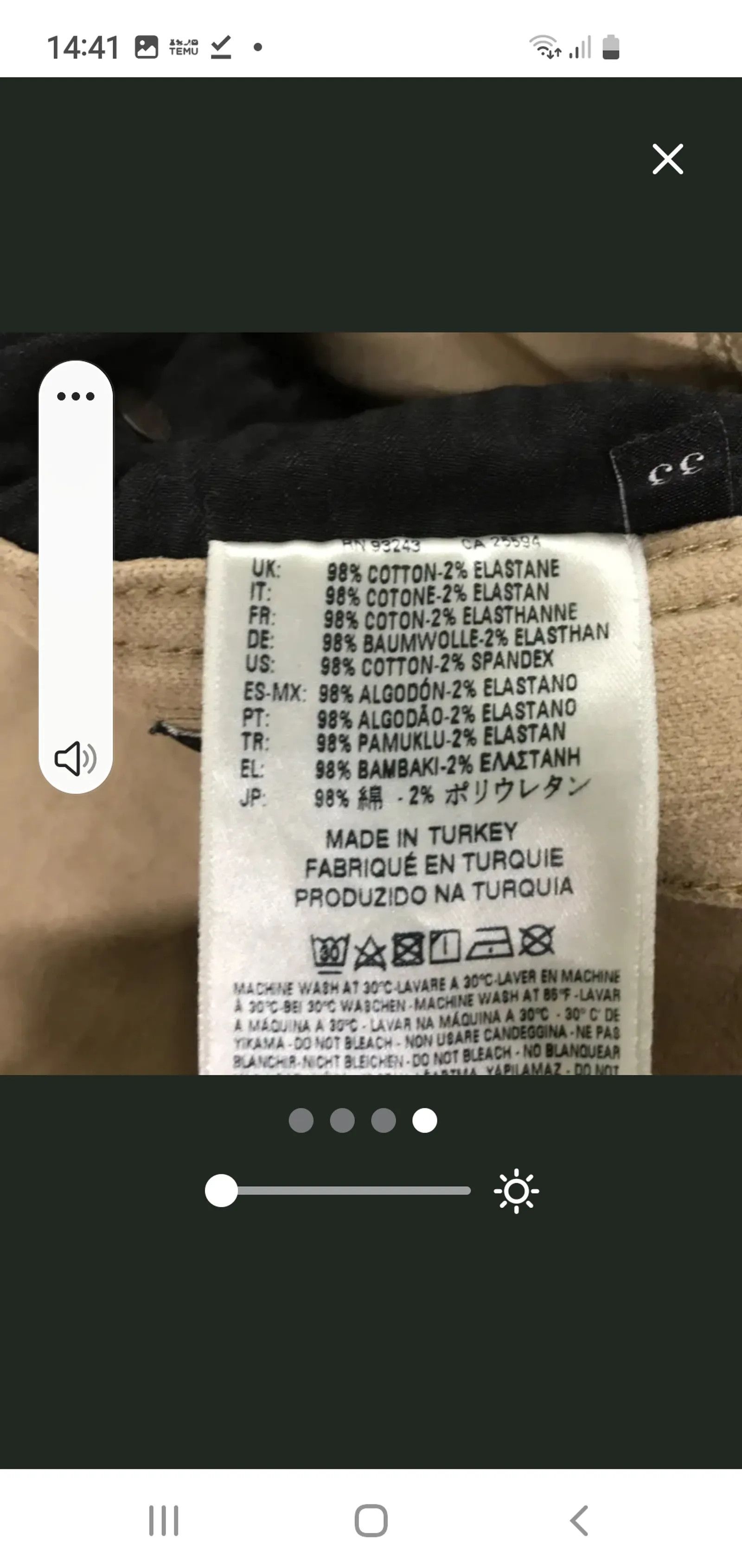 Diesel Diesel Pants Size 33" - 3 Thumbnail