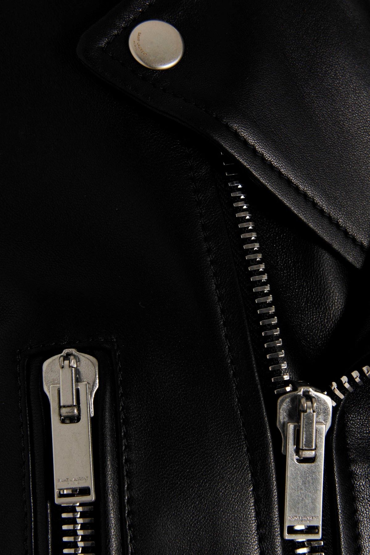 Saint Laurent Paris 'Motorcycle' biker jacket Size XS / US 0-2 / IT 36-38 - 6 Thumbnail