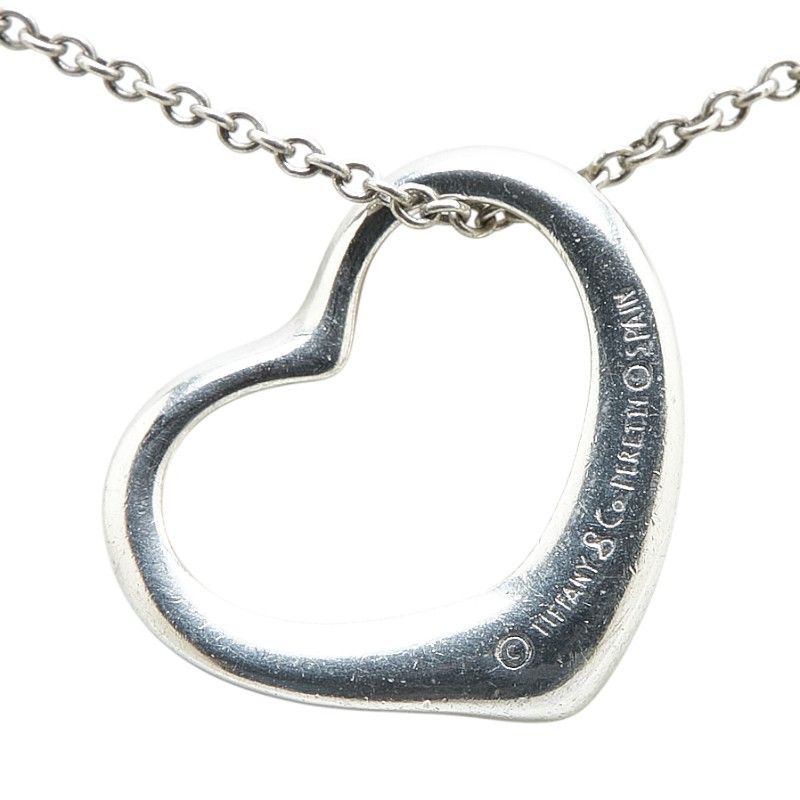 Tiffany & Co. Tiffany & Co. Tiffany Open Heart SV925 Necklace Metal Necklace DUTY FREE for USA Size ONE SIZE - 3 Thumbnail