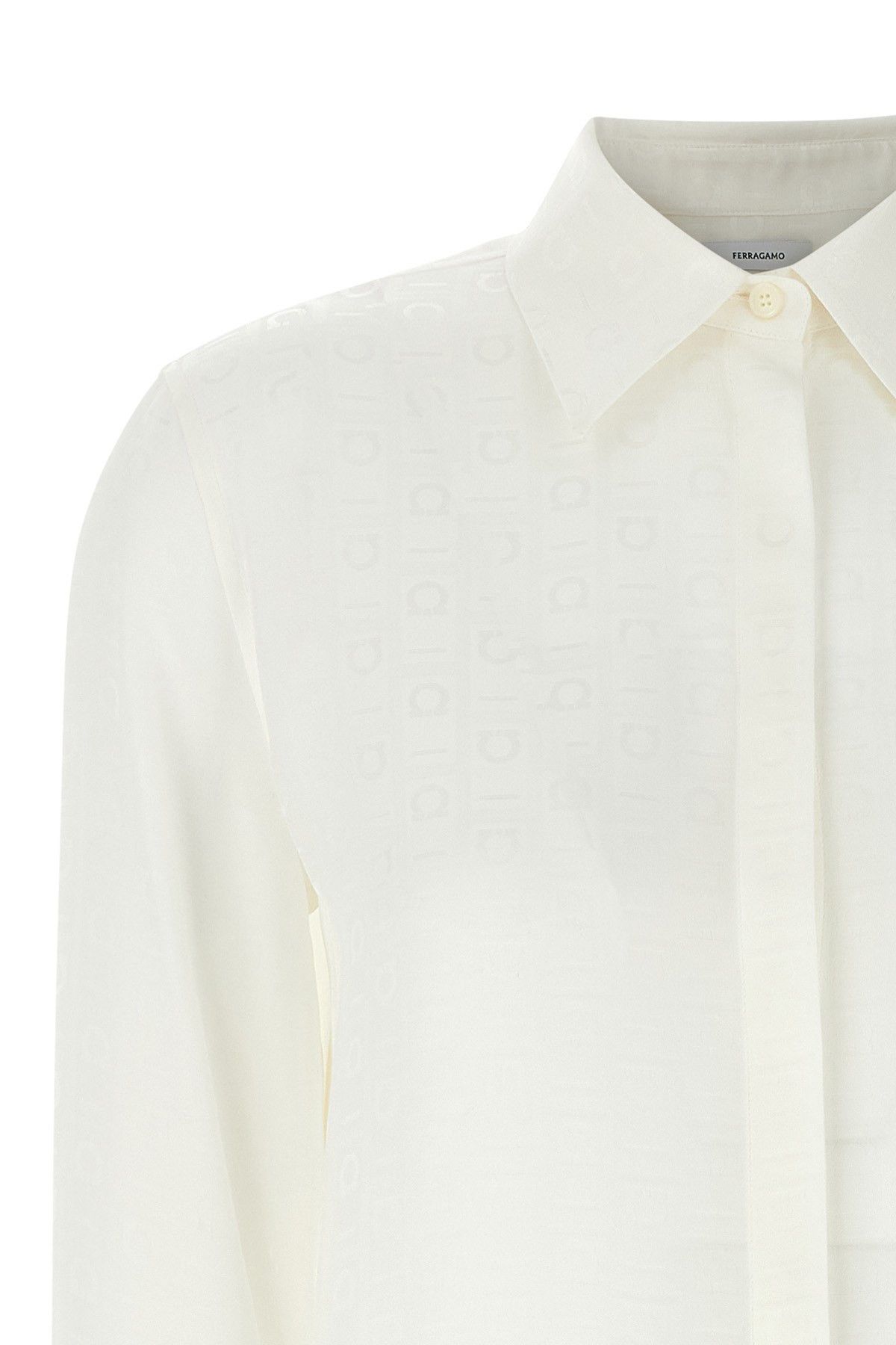 Salvatore Ferragamo Monogram shirt Size S / US 4 / IT 40 - 3 Thumbnail