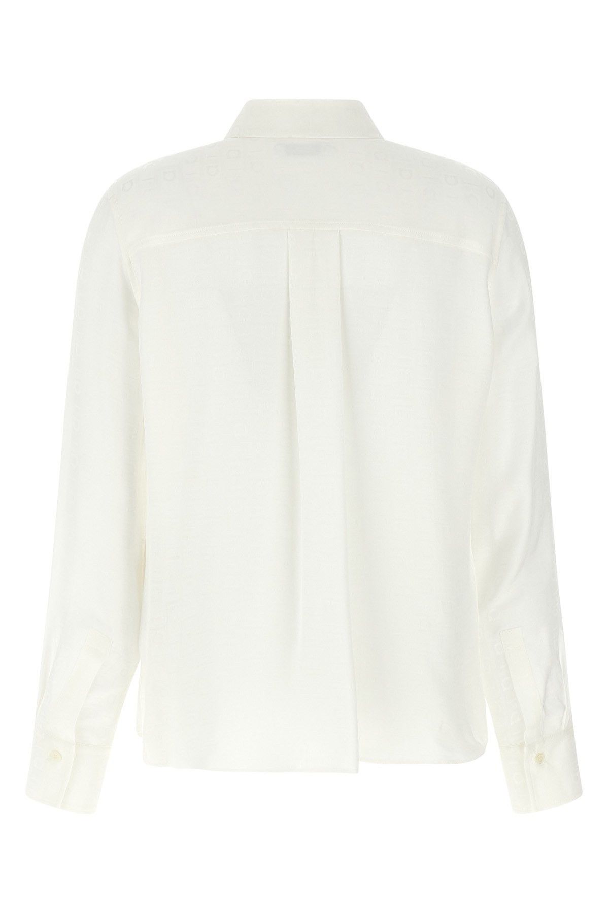 Salvatore Ferragamo Monogram shirt Size S / US 4 / IT 40 - 2 Thumbnail