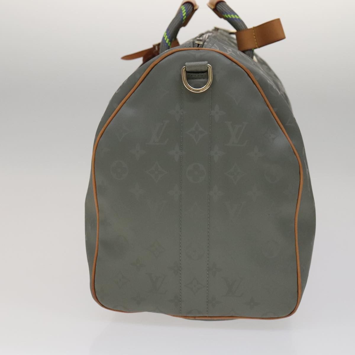 Louis Vuitton Silver Leather Travel Bag (Pre-Owned) Size ONE SIZE - 3 Thumbnail