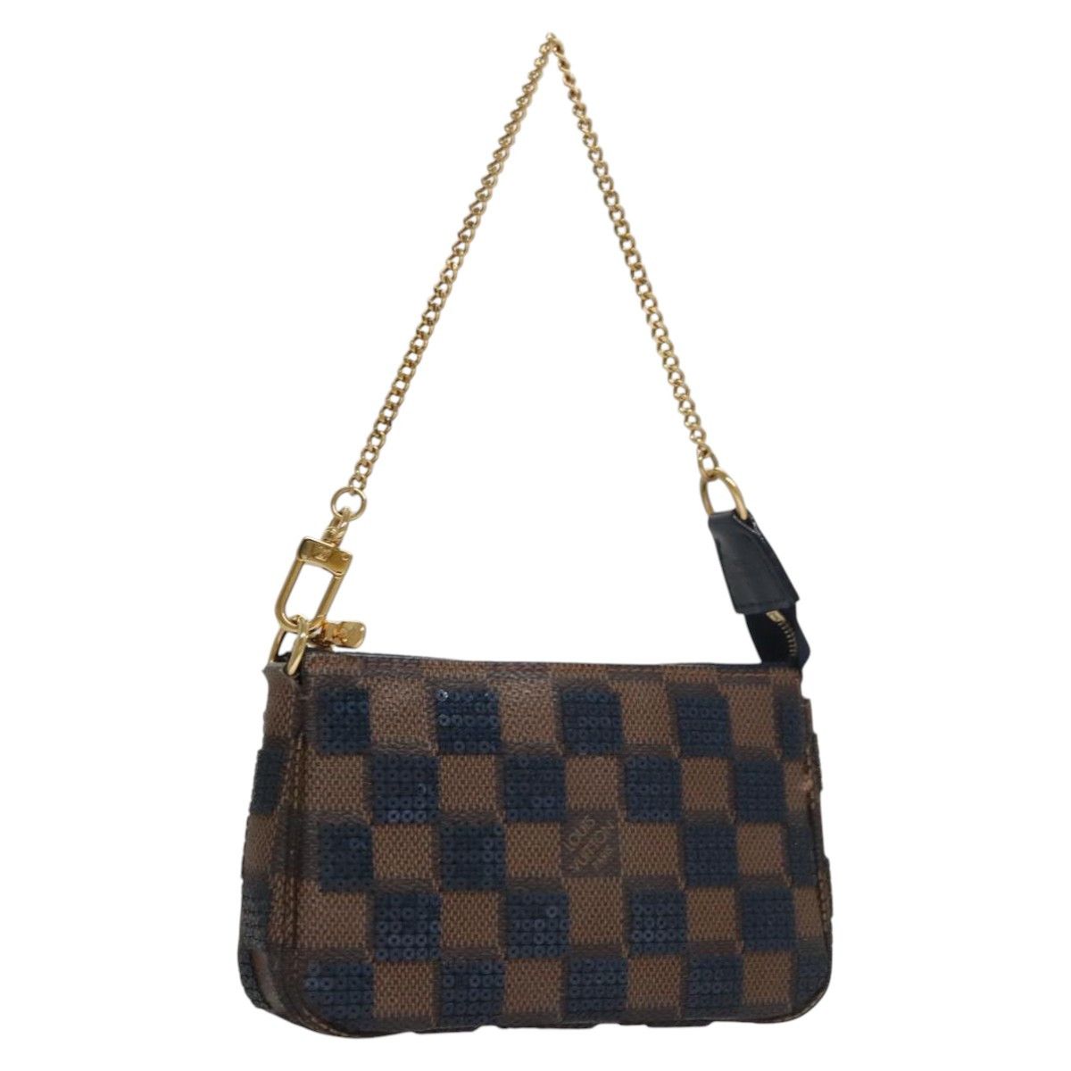 Louis Vuitton Mini Pochette Accessoires Brown Canvas Clutch Bag Size ONE SIZE - 18 Thumbnail