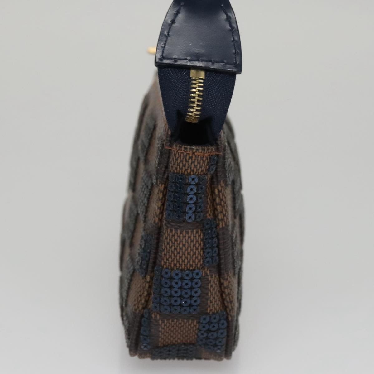 Louis Vuitton Mini Pochette Accessoires Brown Canvas Clutch Bag Size ONE SIZE - 3 Thumbnail