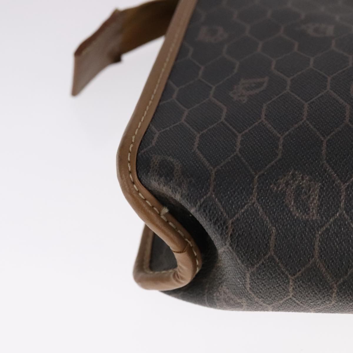 Dior Honeycomb Black Canvas Clutch Bag (Pre-Owned) Size ONE SIZE - 14 Thumbnail