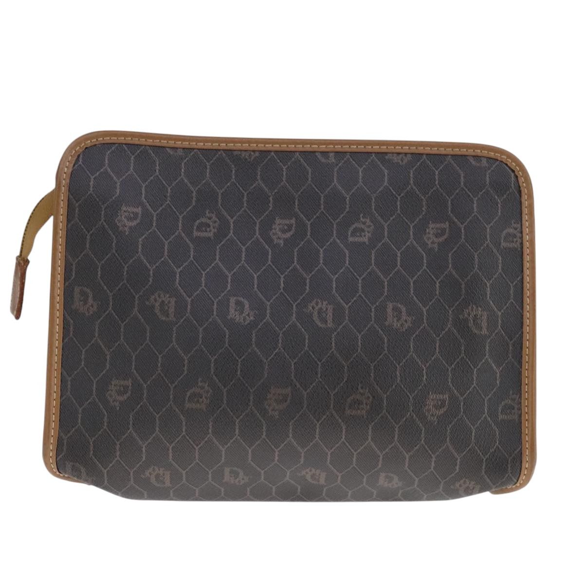 Dior Honeycomb Black Canvas Clutch Bag (Pre-Owned) Size ONE SIZE - 2 Thumbnail