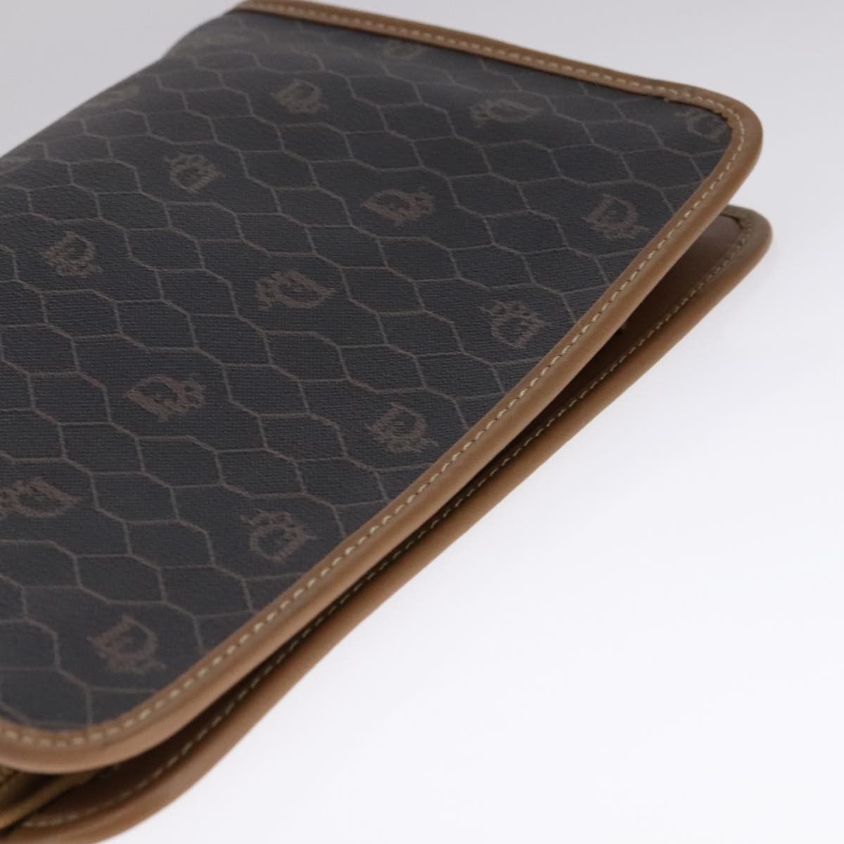 Dior Honeycomb Black Canvas Clutch Bag (Pre-Owned) Size ONE SIZE - 6 Thumbnail