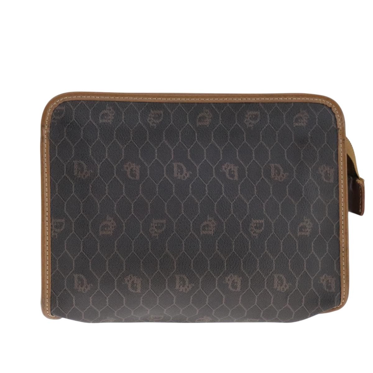 Dior Honeycomb Black Canvas Clutch Bag (Pre-Owned) Size ONE SIZE - 13 Thumbnail