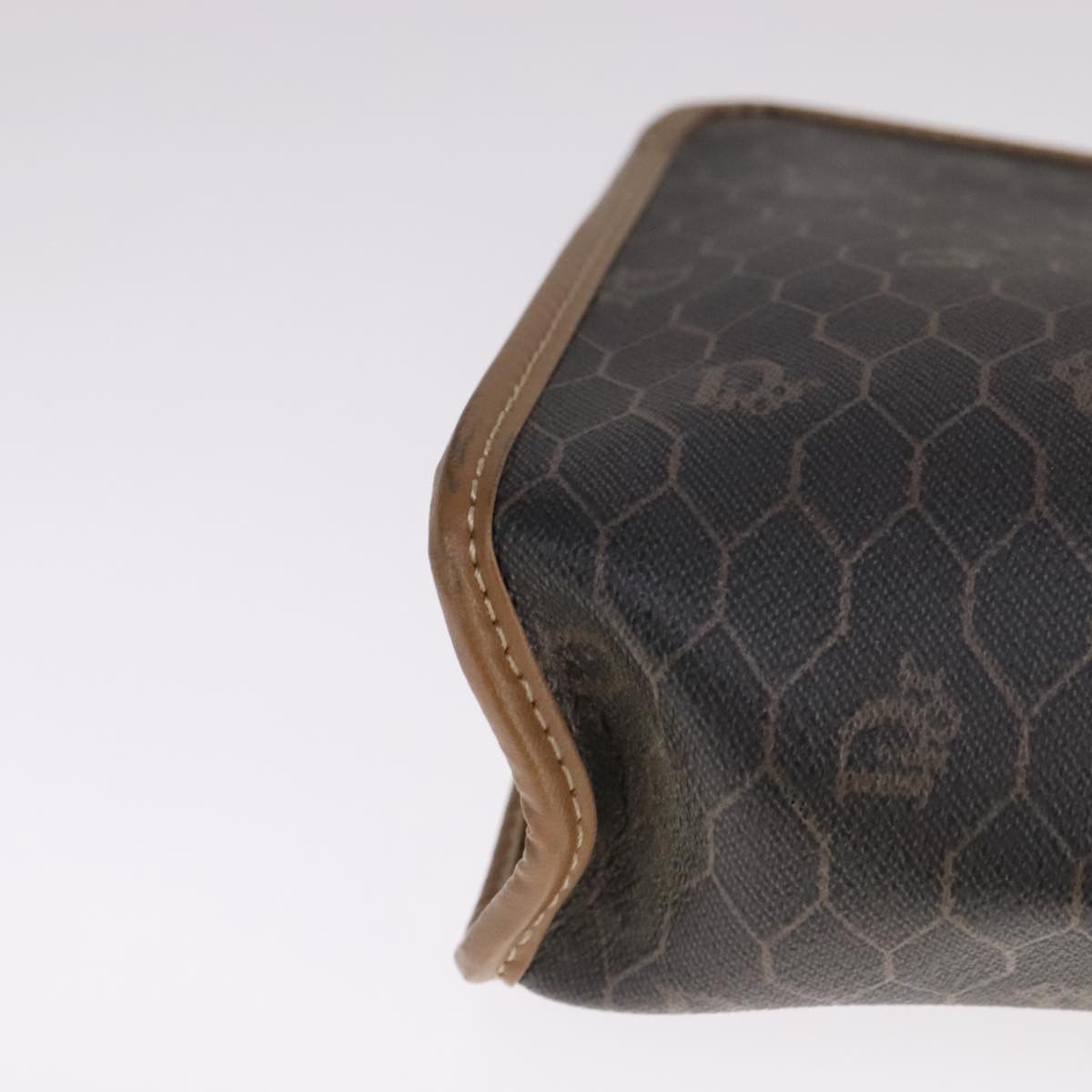 Dior Honeycomb Black Canvas Clutch Bag (Pre-Owned) Size ONE SIZE - 7 Thumbnail