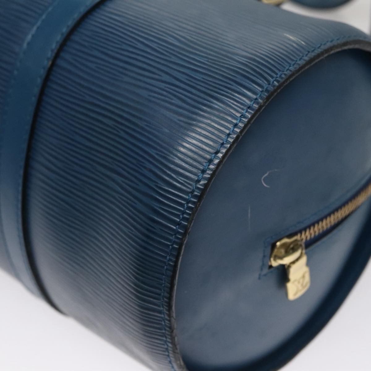 Louis Vuitton Soufflot Blue Leather Handbag (Pre-Owned) Size ONE SIZE - 12 Thumbnail