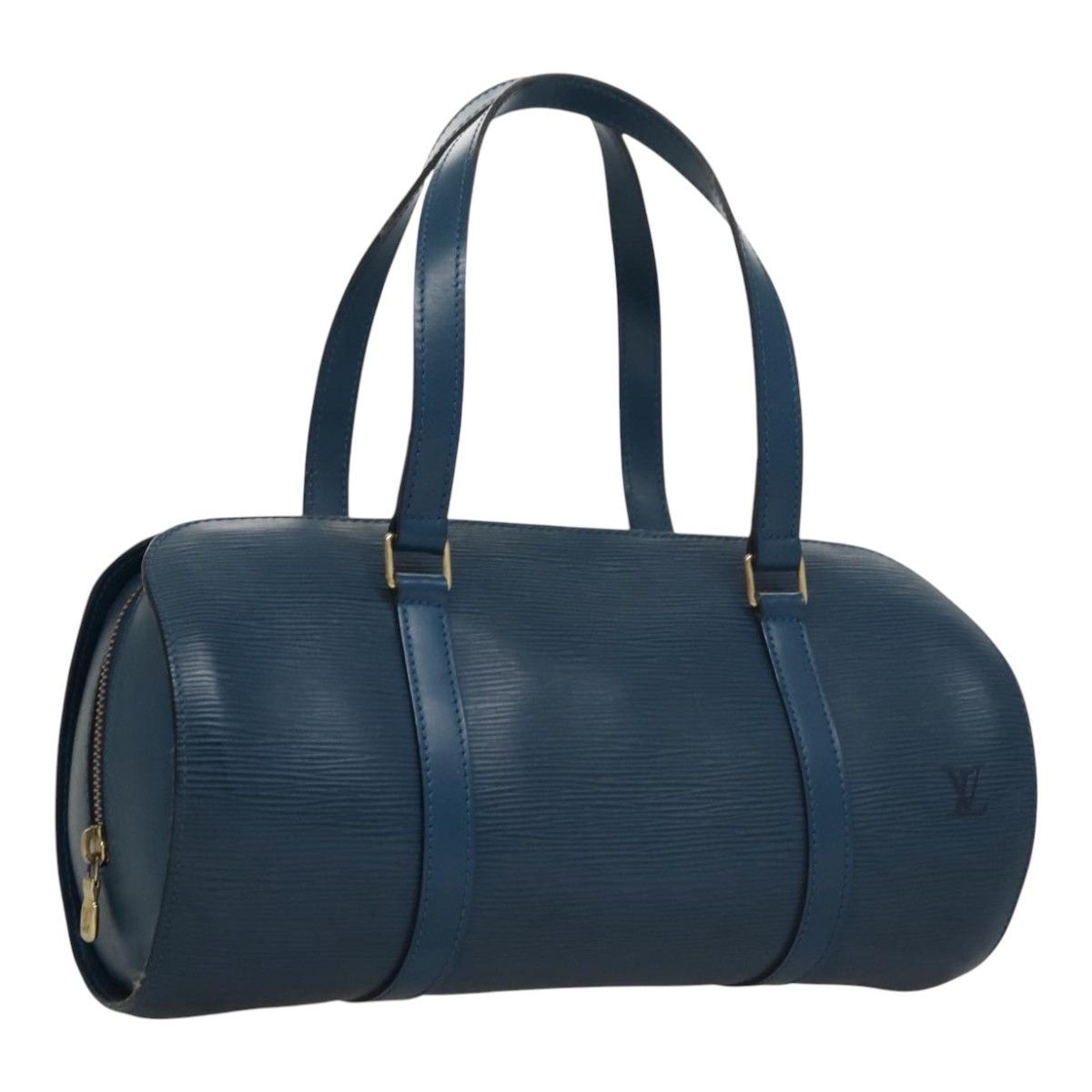 Louis Vuitton Soufflot Blue Leather Handbag (Pre-Owned) Size ONE SIZE - 14 Thumbnail