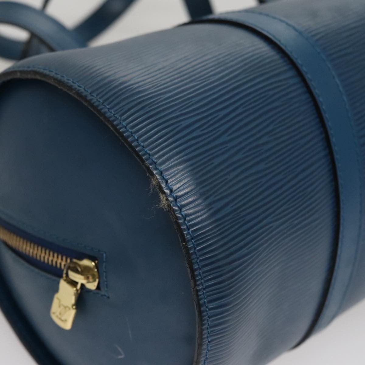 Louis Vuitton Soufflot Blue Leather Handbag (Pre-Owned) Size ONE SIZE - 9 Thumbnail