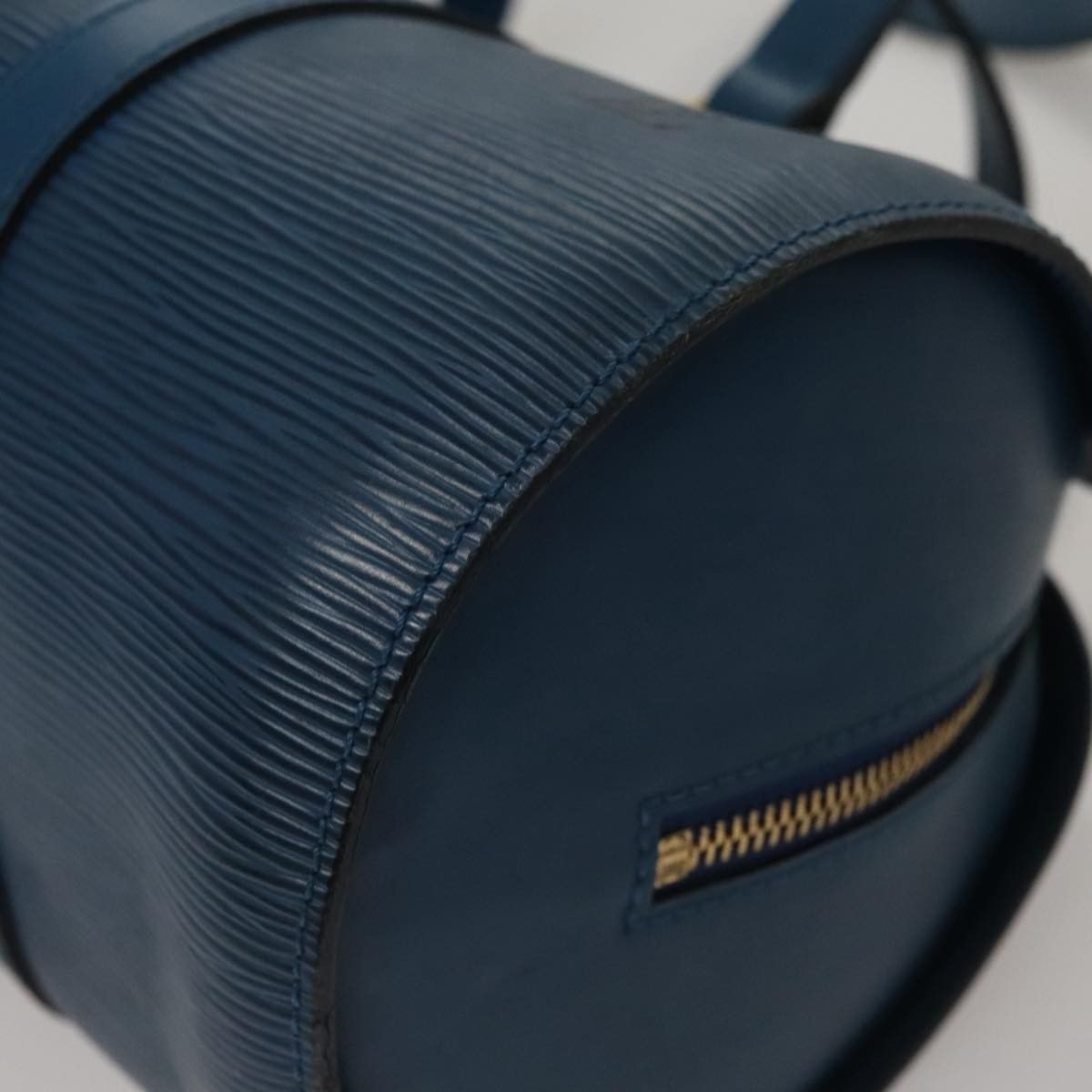 Louis Vuitton Soufflot Blue Leather Handbag (Pre-Owned) Size ONE SIZE - 10 Thumbnail