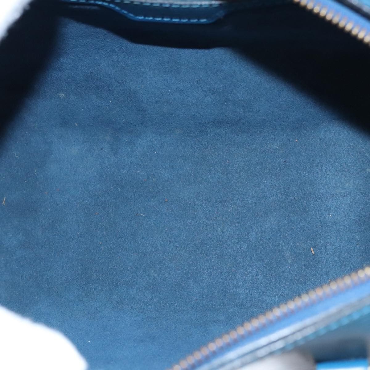 Louis Vuitton Soufflot Blue Leather Handbag (Pre-Owned) Size ONE SIZE - 19 Thumbnail