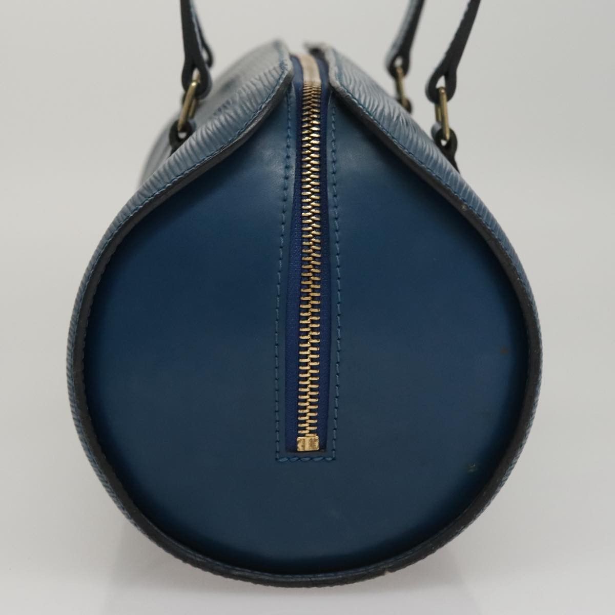 Louis Vuitton Soufflot Blue Leather Handbag (Pre-Owned) Size ONE SIZE - 3 Thumbnail