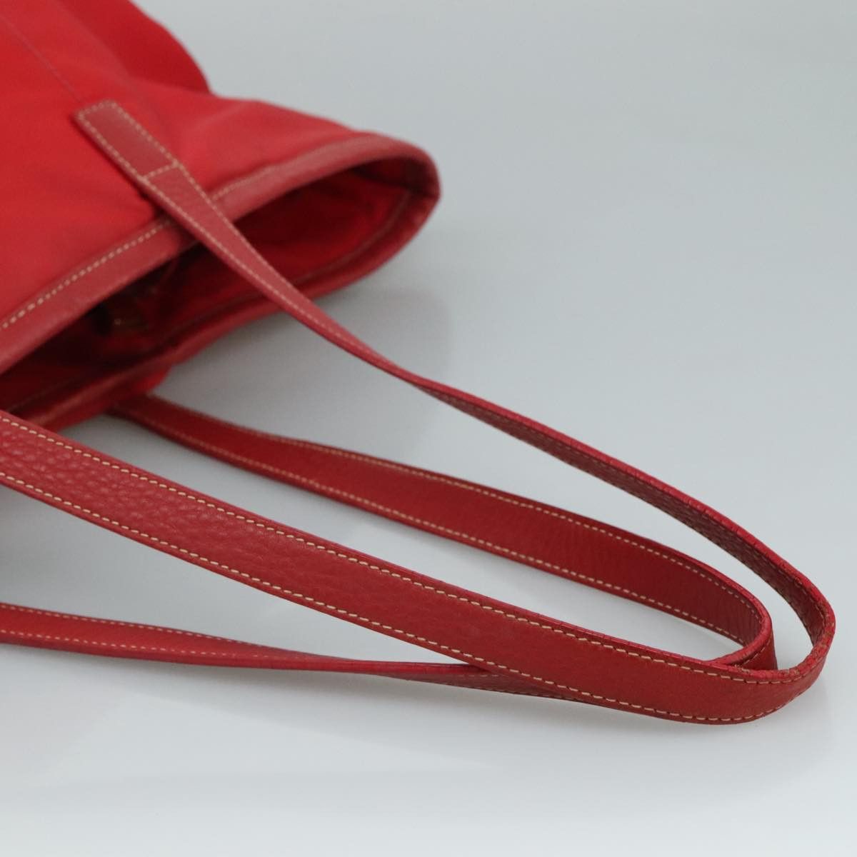 Prada Red Synthetic Tote Bag (Pre-Owned) Size ONE SIZE - 5 Thumbnail