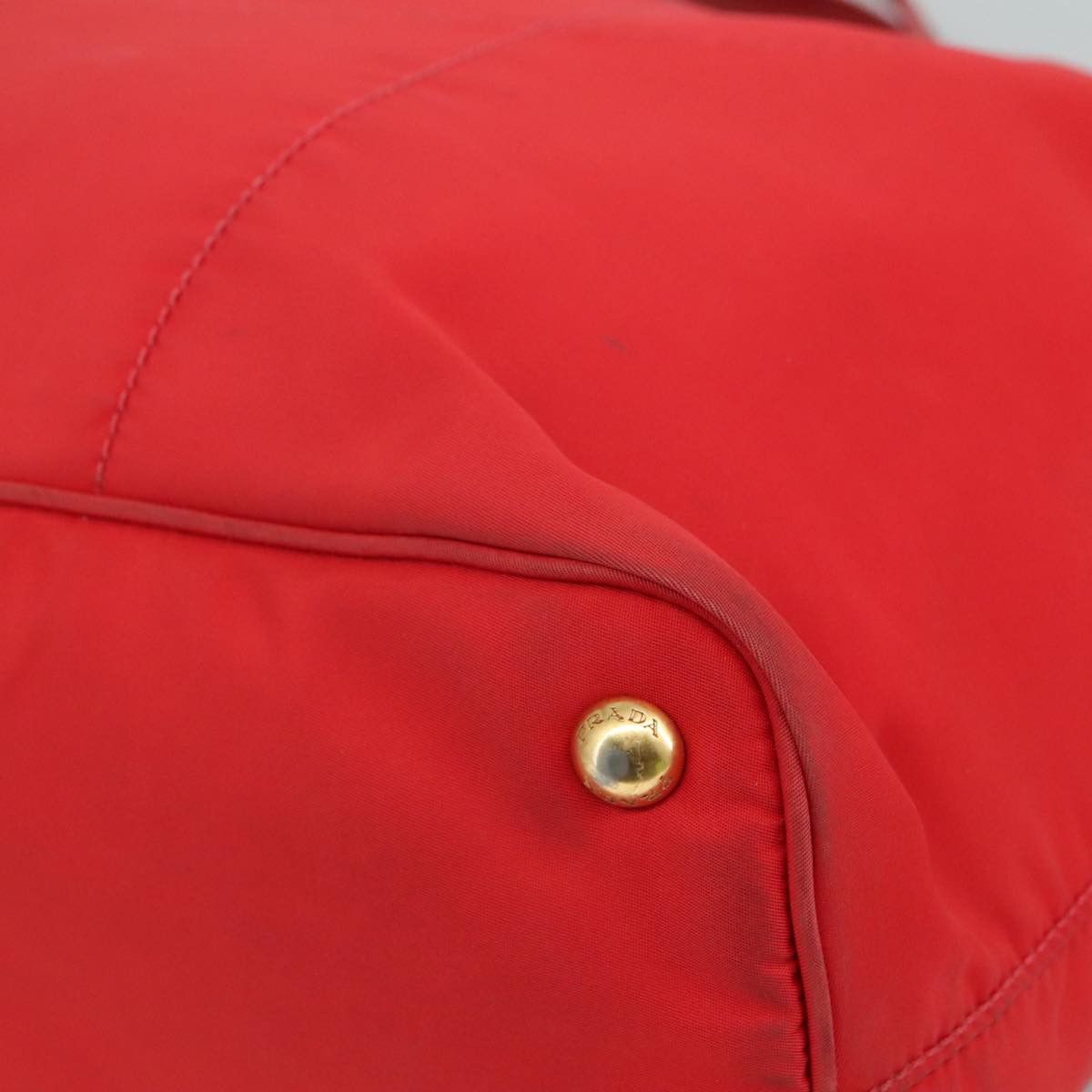 Prada Red Synthetic Tote Bag (Pre-Owned) Size ONE SIZE - 6 Thumbnail