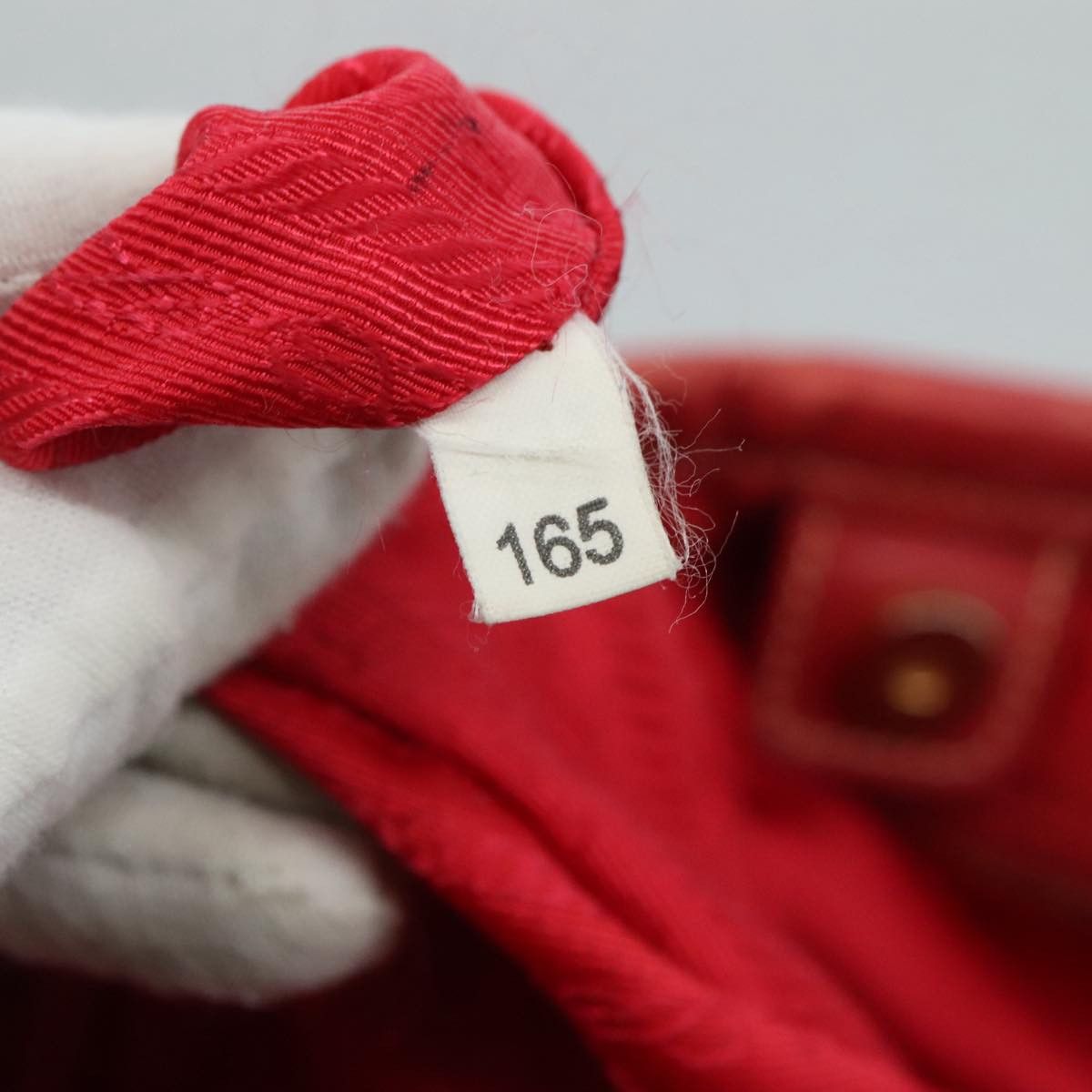 Prada Red Synthetic Tote Bag (Pre-Owned) Size ONE SIZE - 13 Thumbnail