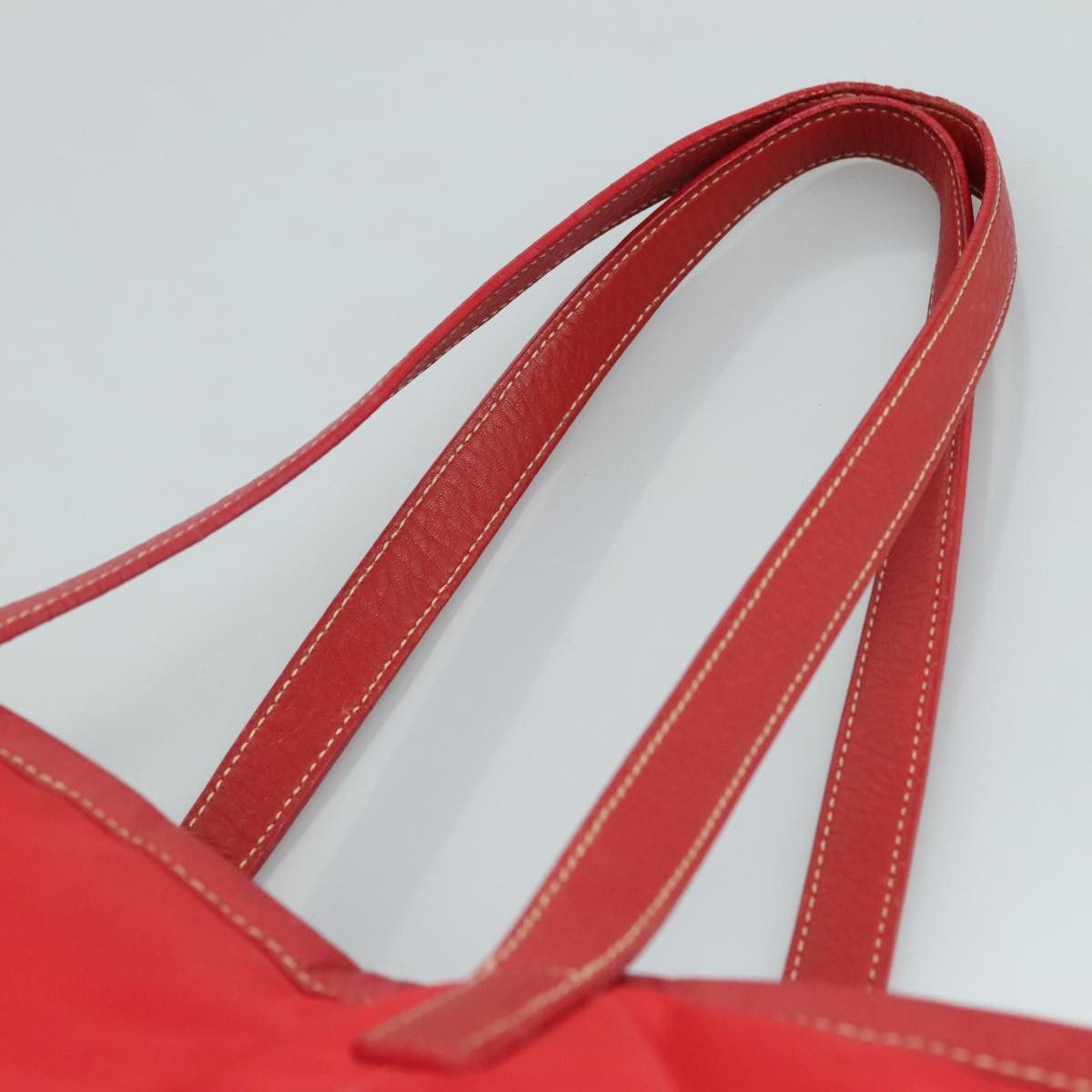 Prada Red Synthetic Tote Bag (Pre-Owned) Size ONE SIZE - 18 Thumbnail