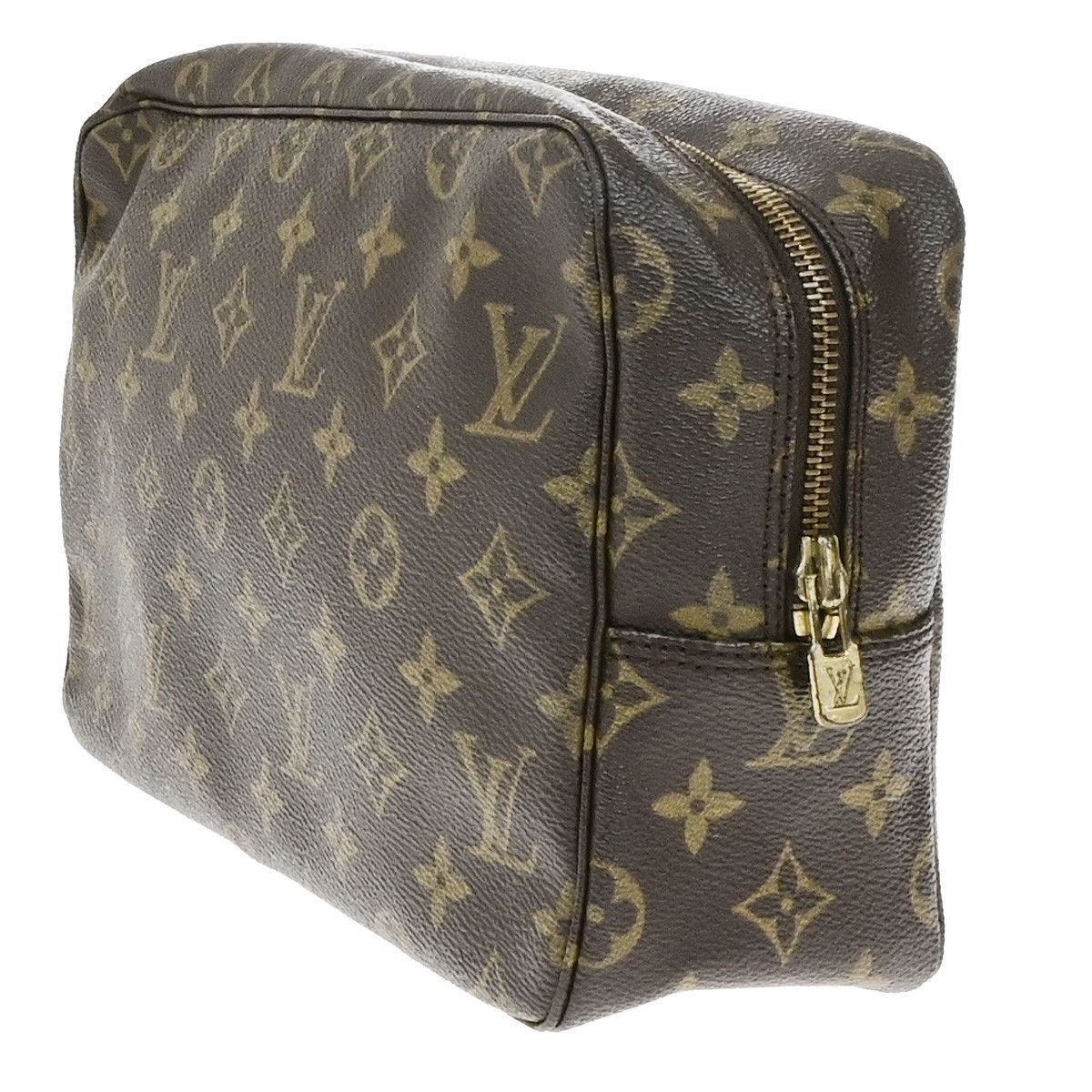 Louis Vuitton Trousse Toilette 28 Brown Canvas Briefcase Bag (Pre-Owned) Size ONE SIZE - 4 Thumbnail