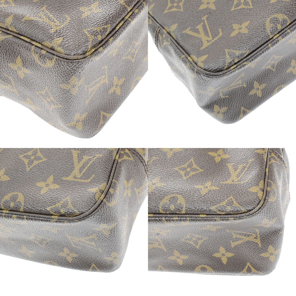 Louis Vuitton Trousse Toilette 28 Brown Canvas Briefcase Bag (Pre-Owned) Size ONE SIZE - 7 Thumbnail