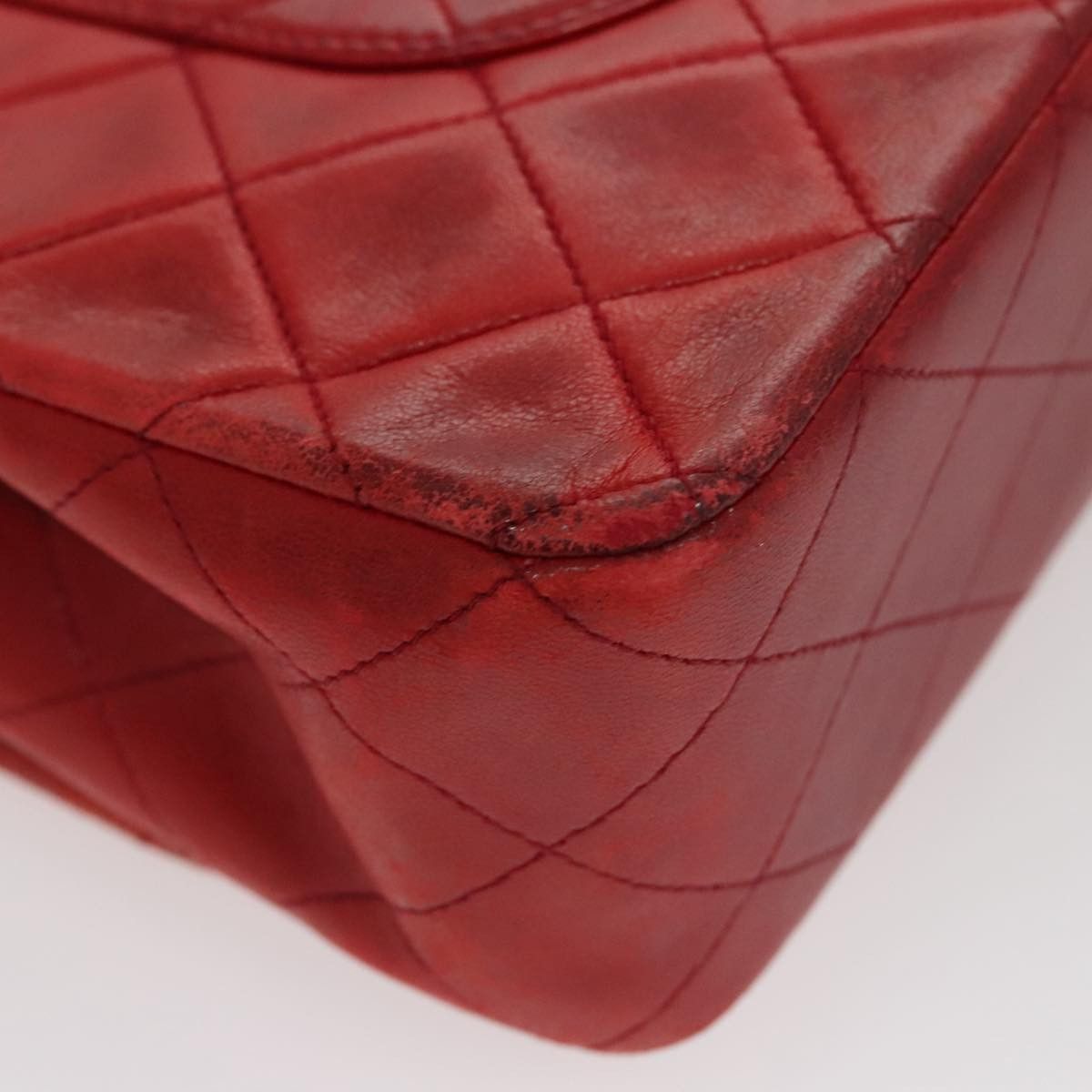 Chanel Timeless Red Leather Shoulder Bag (Pre-Owned) Size ONE SIZE - 19 Thumbnail