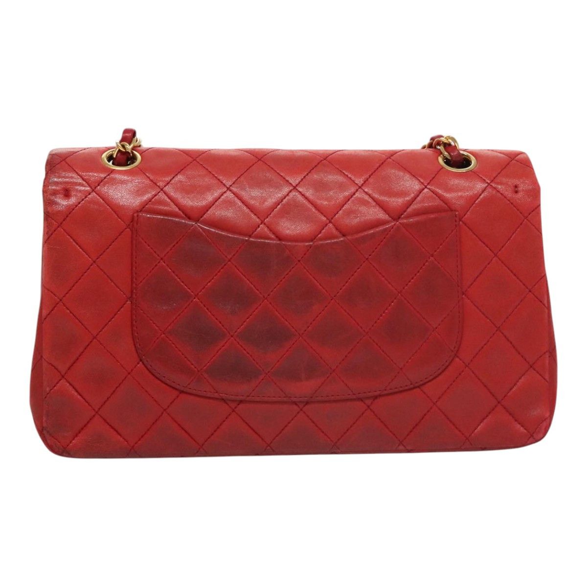 Chanel Timeless Red Leather Shoulder Bag (Pre-Owned) Size ONE SIZE - 2 Thumbnail
