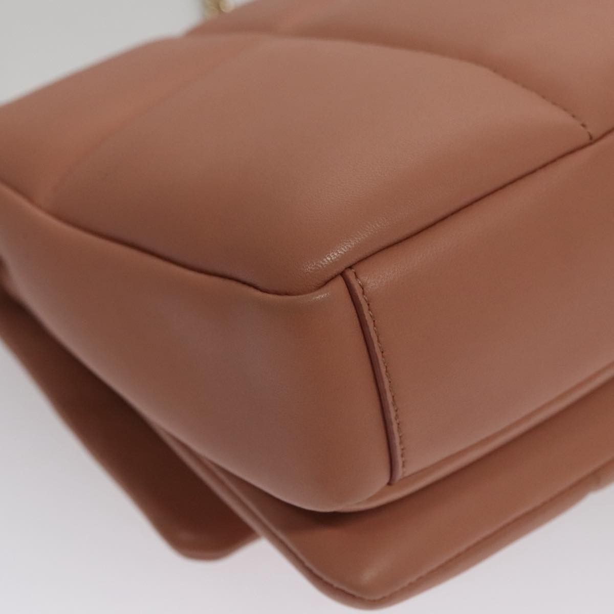 Salvatore Ferragamo Vara Brown Leather Shoulder Bag (Pre-Owned) Size ONE SIZE - 8 Thumbnail
