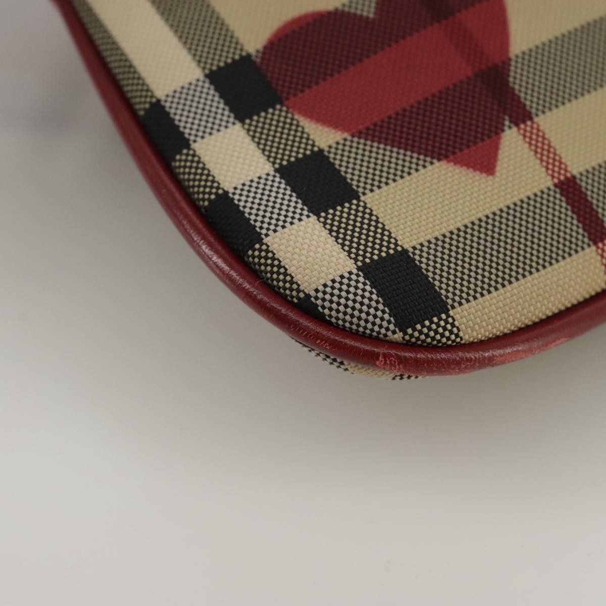 Burberry Nova Check Beige Canvas Clutch Bag (Pre-Owned) Size ONE SIZE - 7 Thumbnail