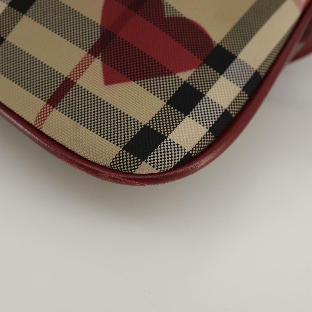 Burberry Nova Check Beige Canvas Clutch Bag (Pre-Owned) Size ONE SIZE - 20 Thumbnail