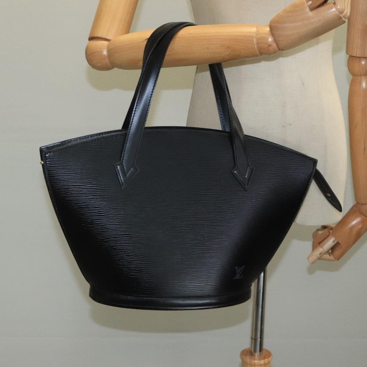 Louis Vuitton Saint Jacques Black Leather Handbag (Pre-Owned) Size ONE SIZE - 15 Thumbnail