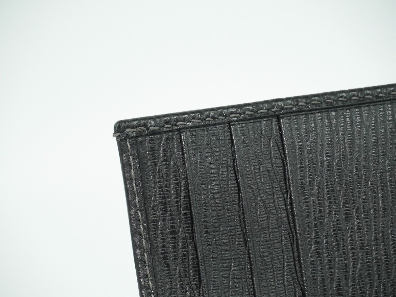 Salvatore Ferragamo Black Leather Wallet (Pre-Owned) Size ONE SIZE - 8 Thumbnail