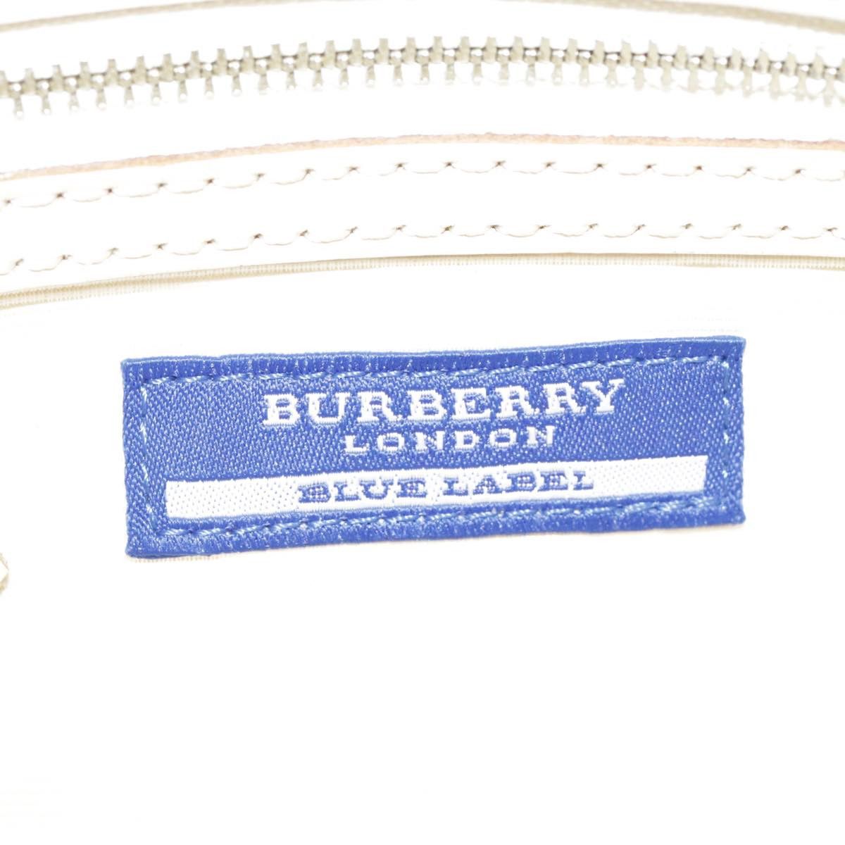 Burberry Nova Check Beige Canvas Shoulder Bag (Pre-Owned) Size ONE SIZE - 11 Thumbnail