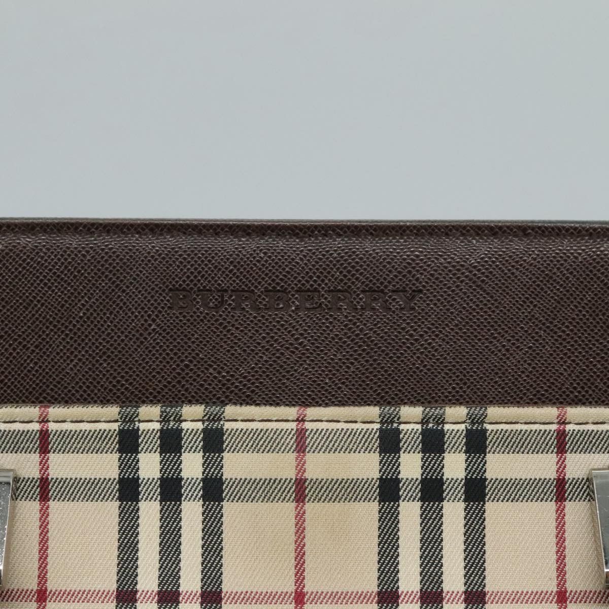 Burberry Nova Check Beige Canvas Tote Bag (Pre-Owned) Size ONE SIZE - 11 Thumbnail