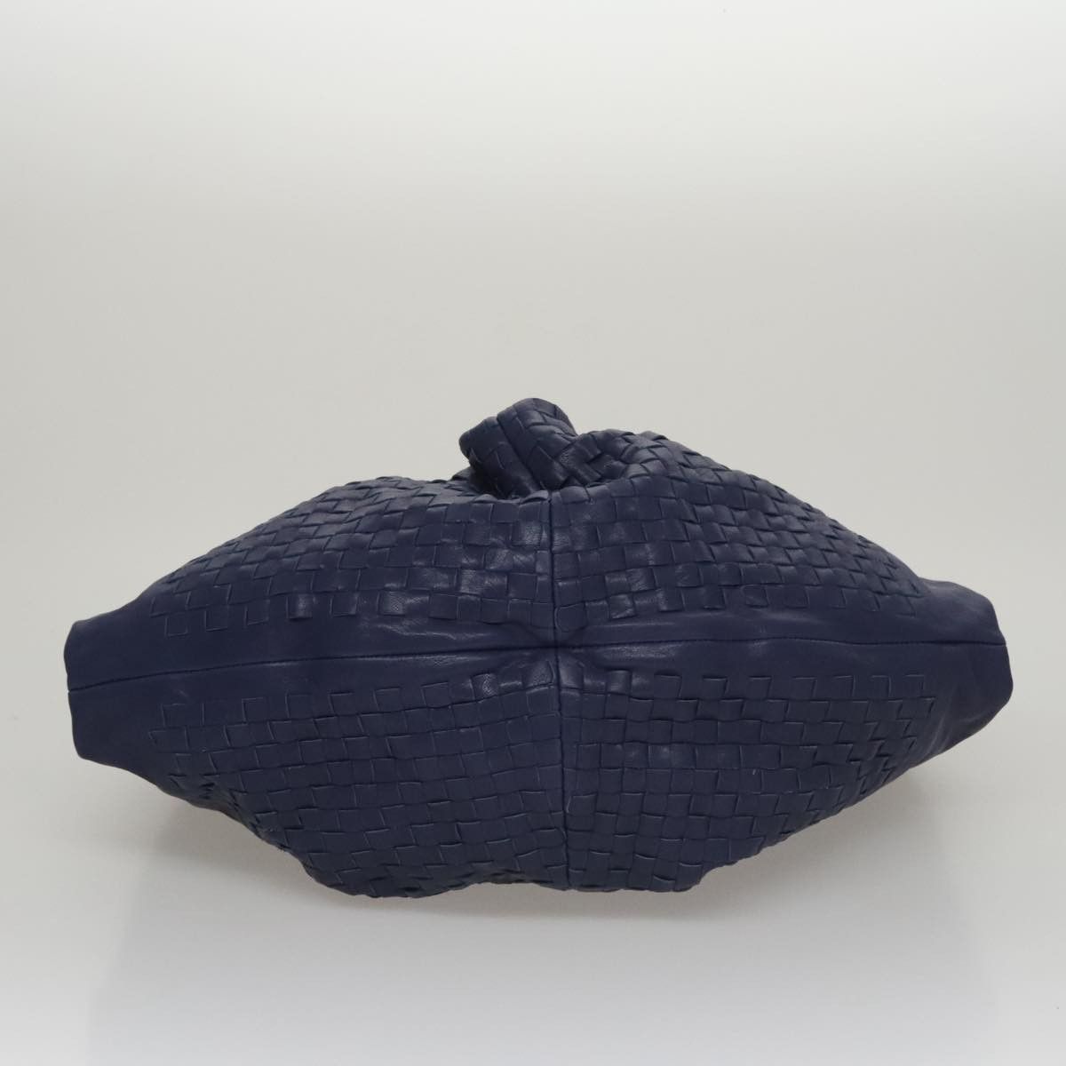 Bottega Veneta Intrecciato Navy Leather Shoulder Bag (Pre-Owned) Size ONE SIZE - 15 Thumbnail