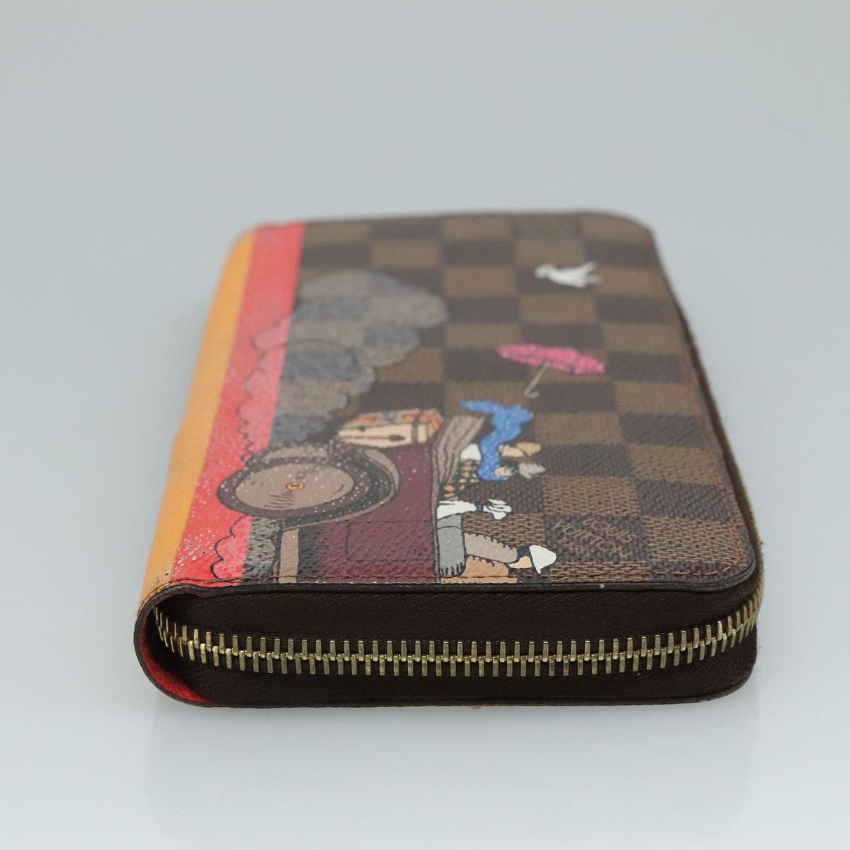 Louis Vuitton Zippy Wallet Brown Canvas Wallet (Pre-Owned) Size ONE SIZE - 3 Thumbnail