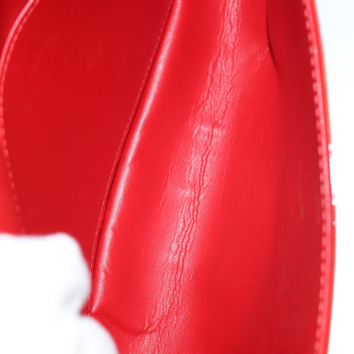 Louis Vuitton Red Patent Leather Shoulder Bag (Pre-Owned) Size ONE SIZE - 9 Thumbnail