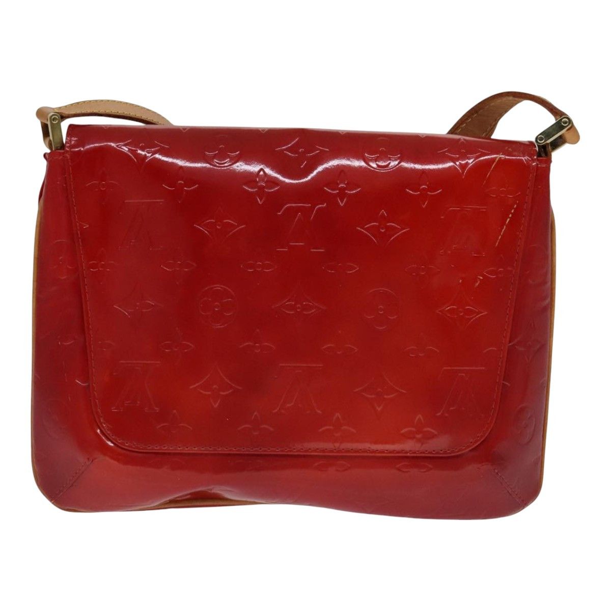 Louis Vuitton Red Patent Leather Shoulder Bag (Pre-Owned) Size ONE SIZE - 2 Thumbnail