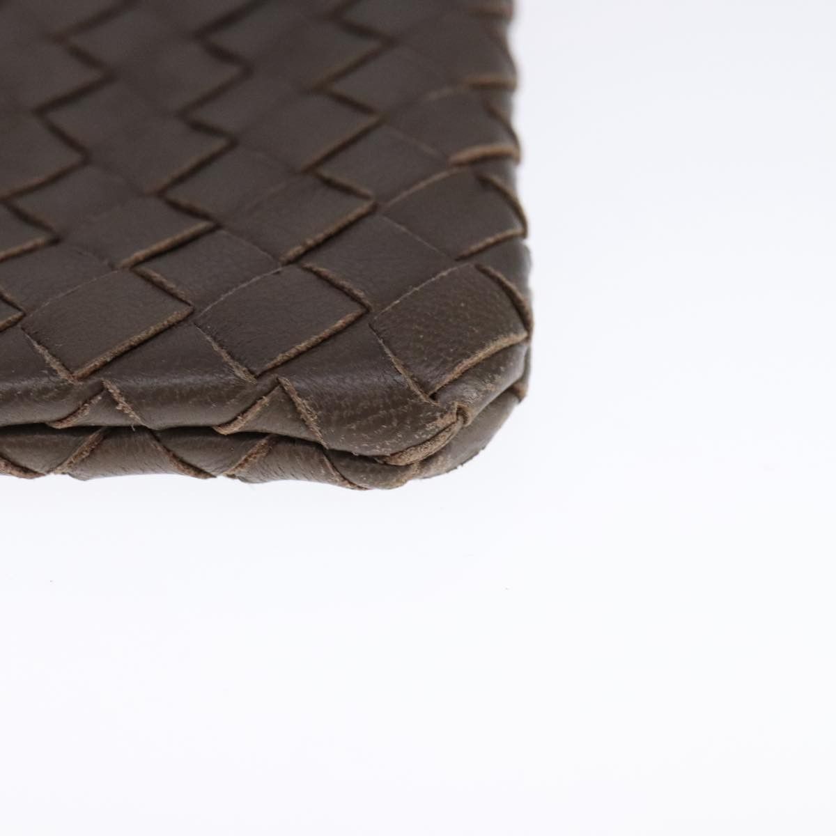 Bottega Veneta Brown Leather Clutch Bag (Pre-Owned) Size ONE SIZE - 9 Thumbnail