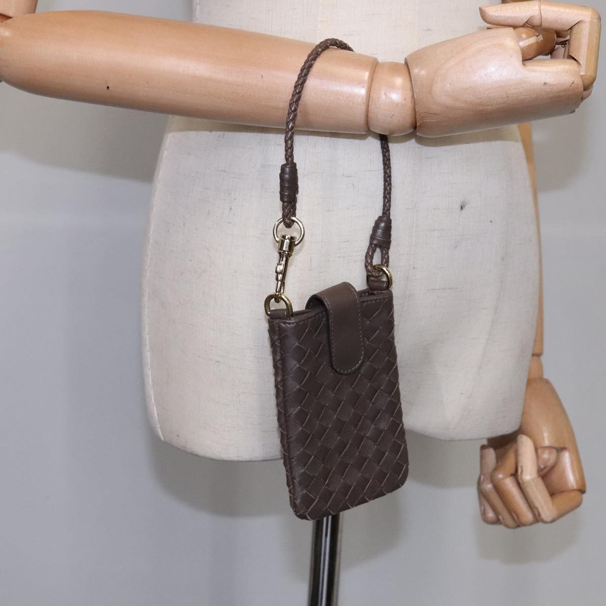 Bottega Veneta Brown Leather Clutch Bag (Pre-Owned) Size ONE SIZE - 12 Thumbnail