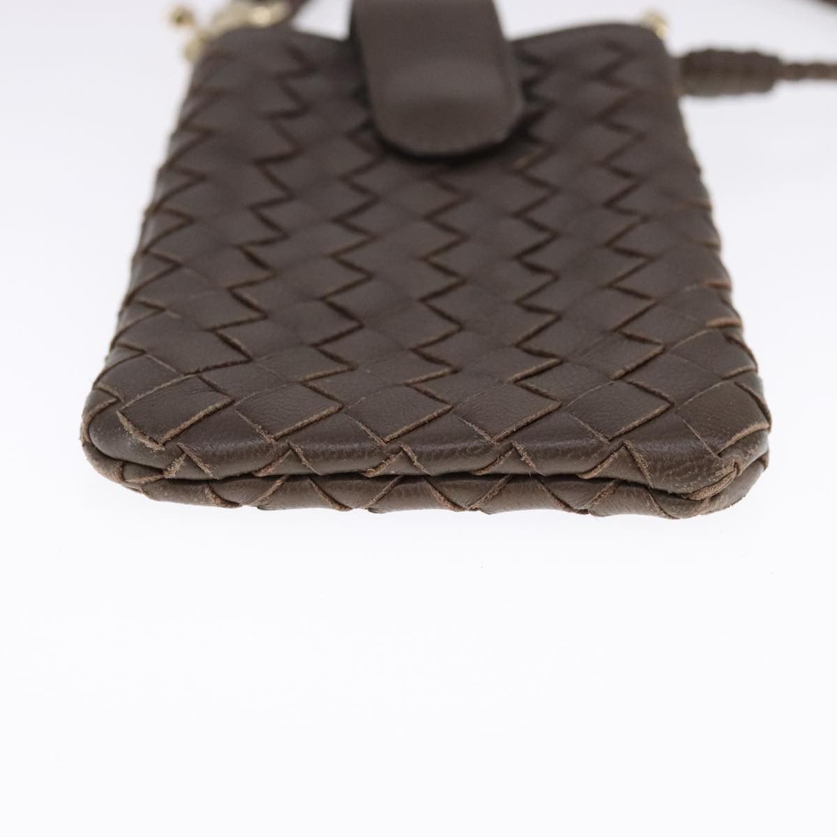 Bottega Veneta Brown Leather Clutch Bag (Pre-Owned) Size ONE SIZE - 5 Thumbnail