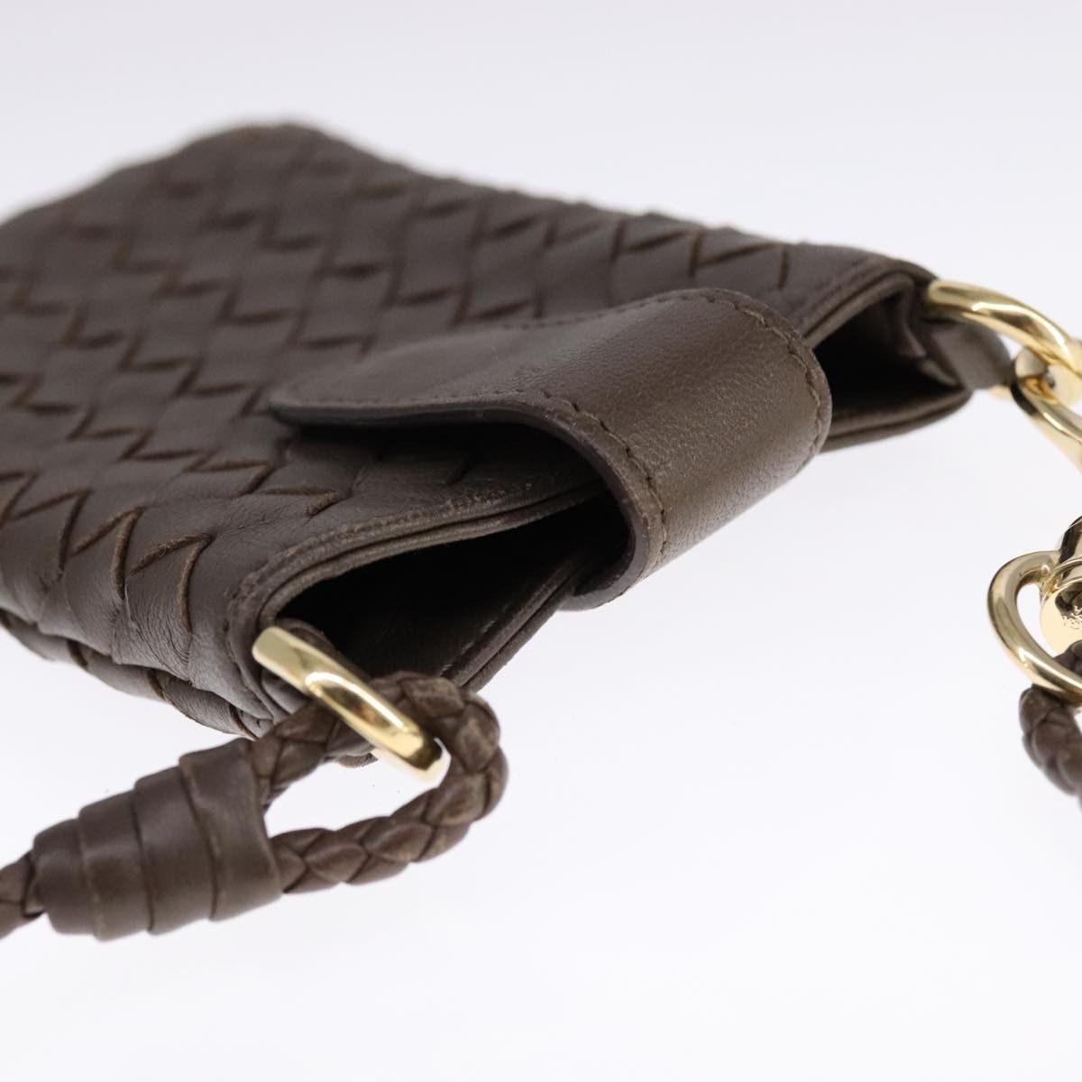 Bottega Veneta Brown Leather Clutch Bag (Pre-Owned) Size ONE SIZE - 6 Thumbnail