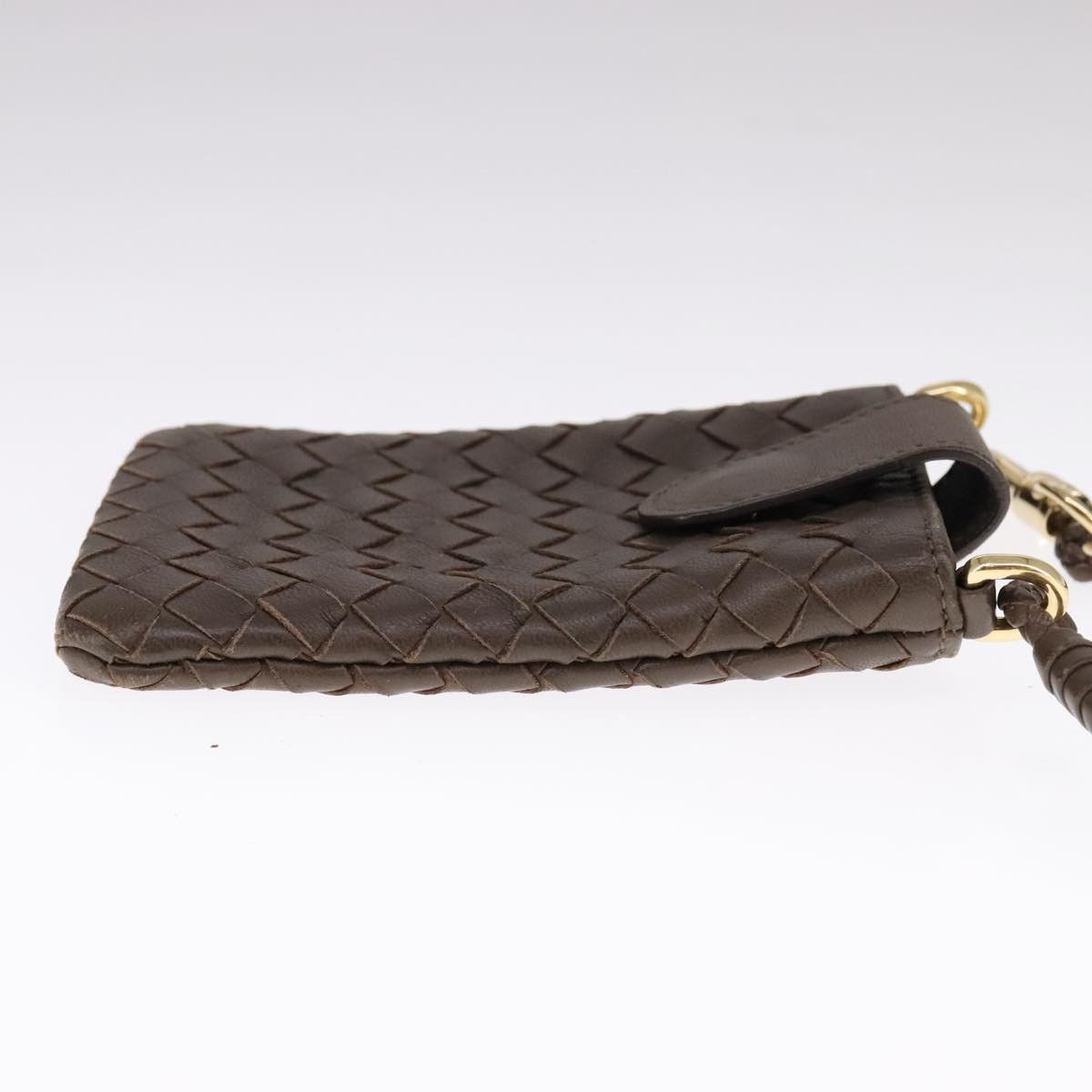 Bottega Veneta Brown Leather Clutch Bag (Pre-Owned) Size ONE SIZE - 3 Thumbnail