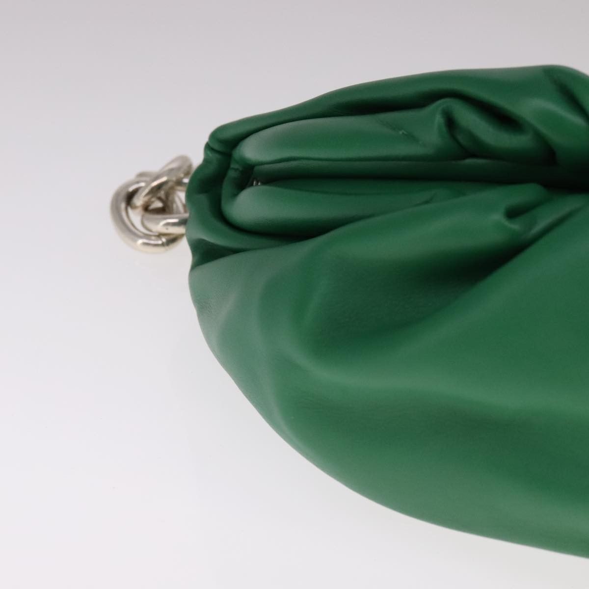 Bottega Veneta Green Leather Shoulder Bag (Pre-Owned) Size ONE SIZE - 6 Thumbnail