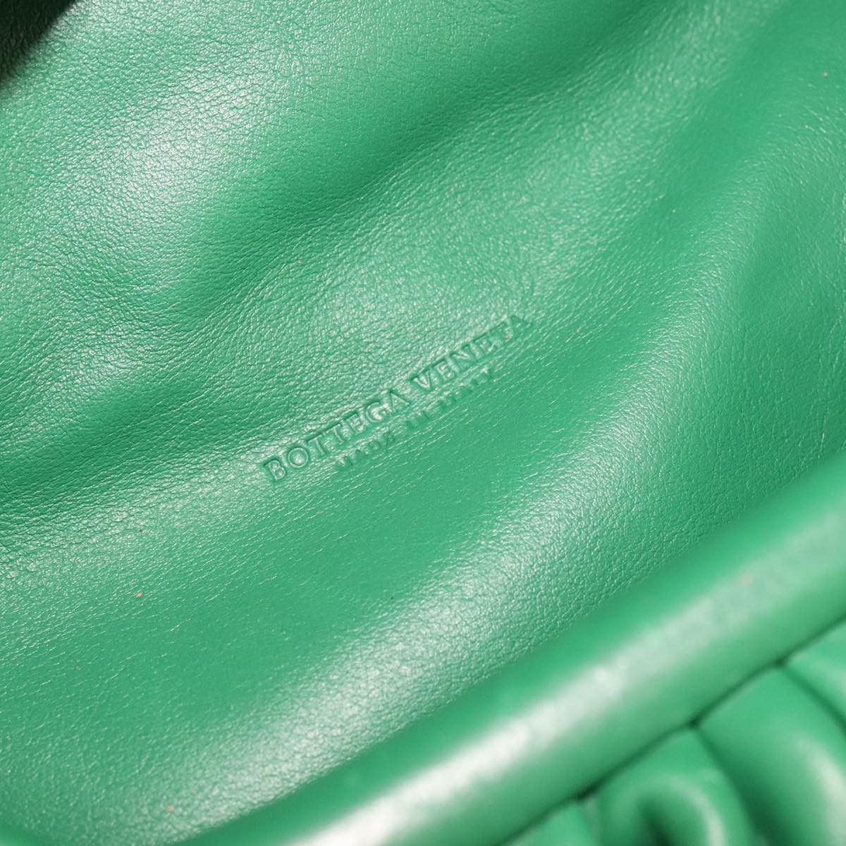 Bottega Veneta Green Leather Shoulder Bag (Pre-Owned) Size ONE SIZE - 19 Thumbnail