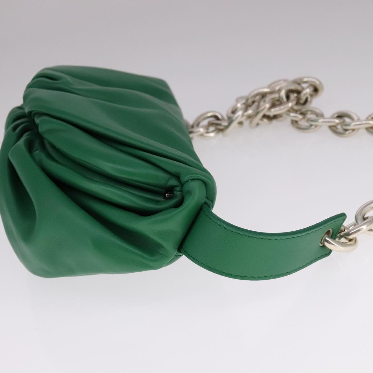 Bottega Veneta Green Leather Shoulder Bag (Pre-Owned) Size ONE SIZE - 15 Thumbnail